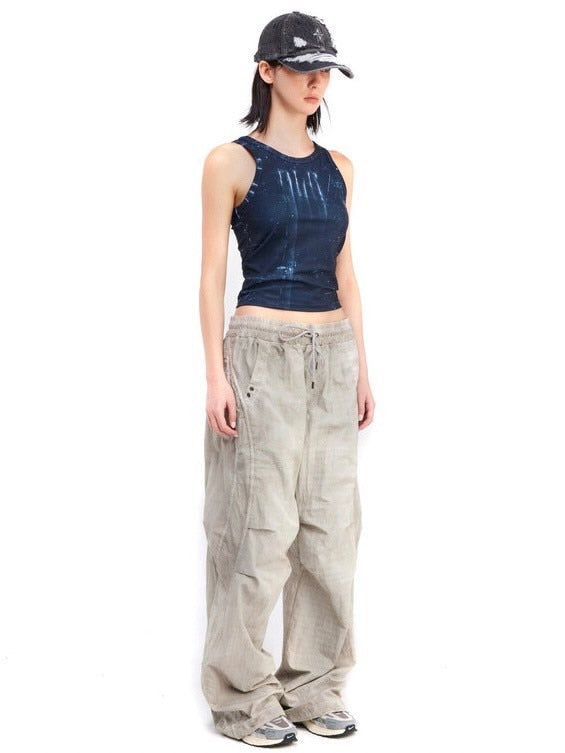 【BLR BLUER】BLR Printed Sleeveless