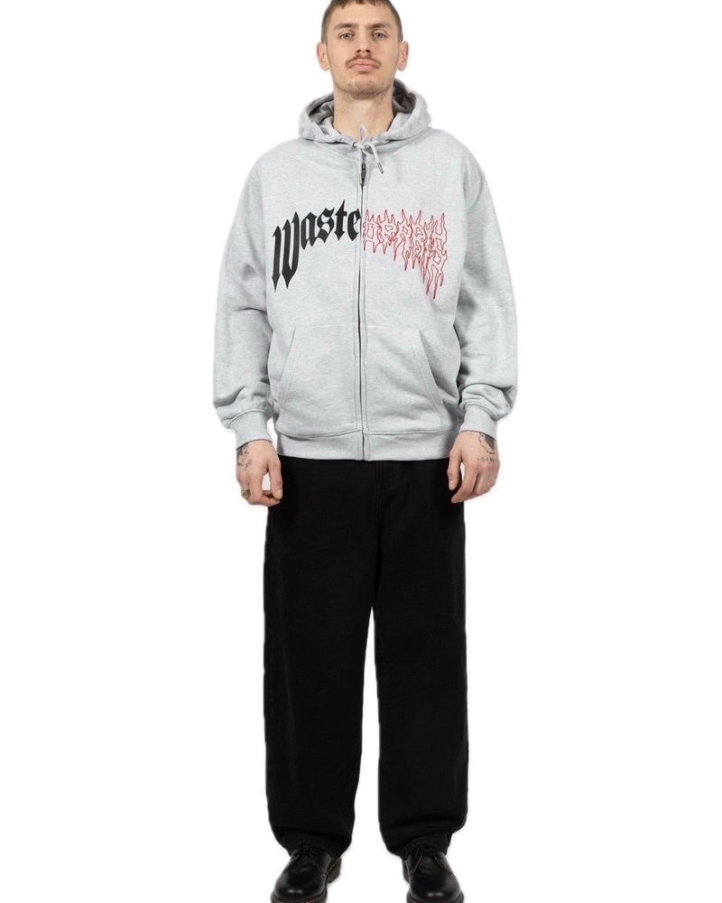 【WASTED PARIS】HOODIE ZIP DARK PITCHER