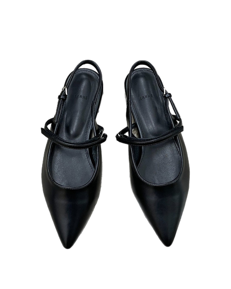 受注制【Chikashitsu + LADIES】pointed toe pumps (2color)