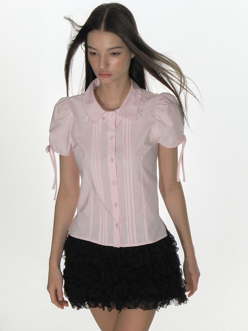 【CRANK】CANCAN FRILL MINI SKIRT