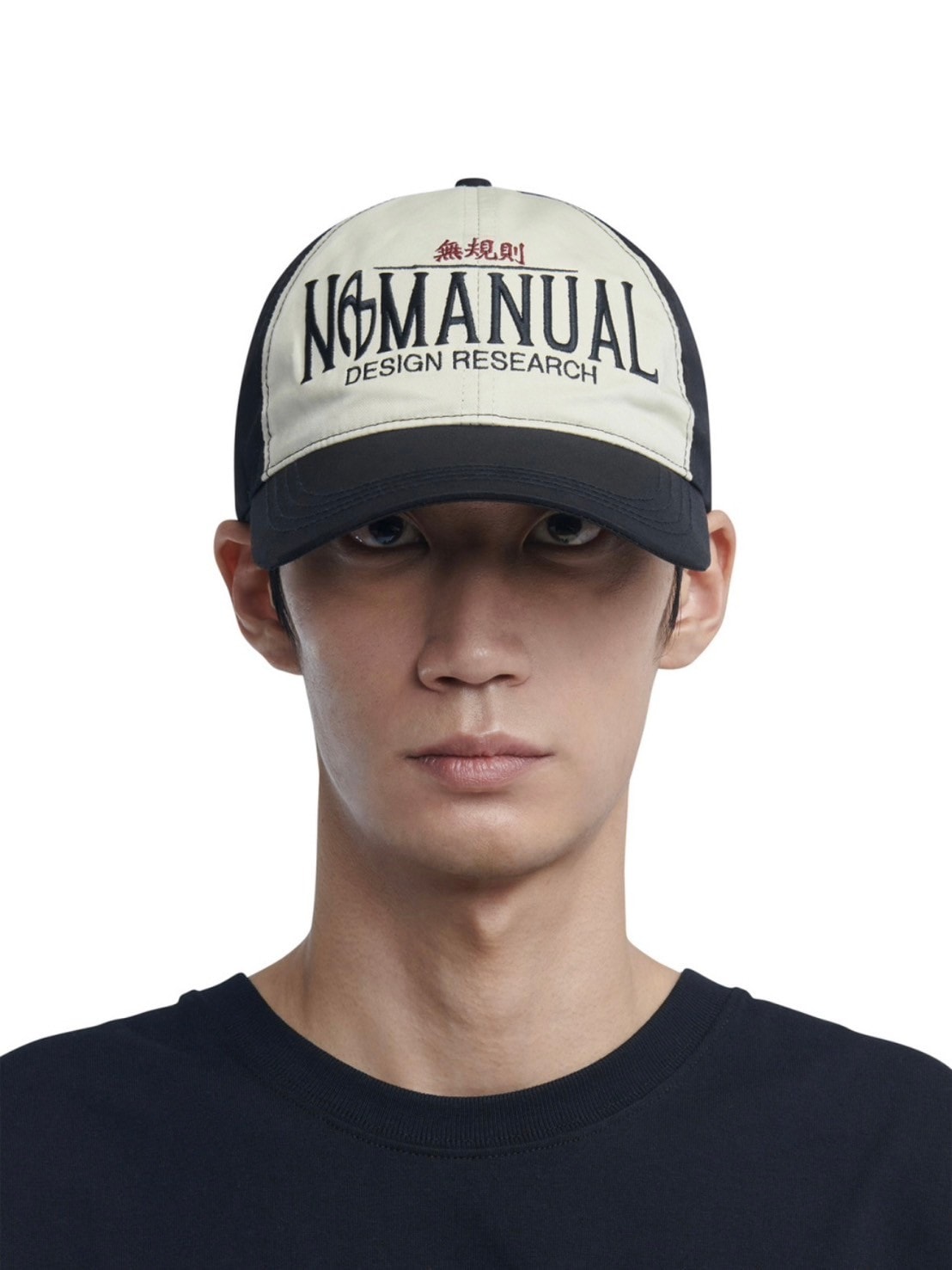 【NOMANUAL】2C TRUCKER BALL CAP / 【ノーマニュアル】ロゴボールキャップ