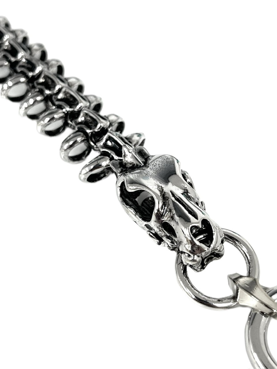 受注制【Never mind the XU】bone wallet chain – PRESSING WEB SHOP