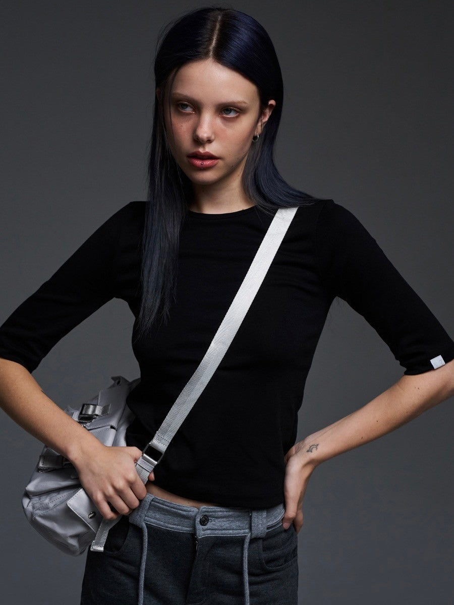 【FANCY CLUB】THREE QUARTER BASIC T-SHIRT