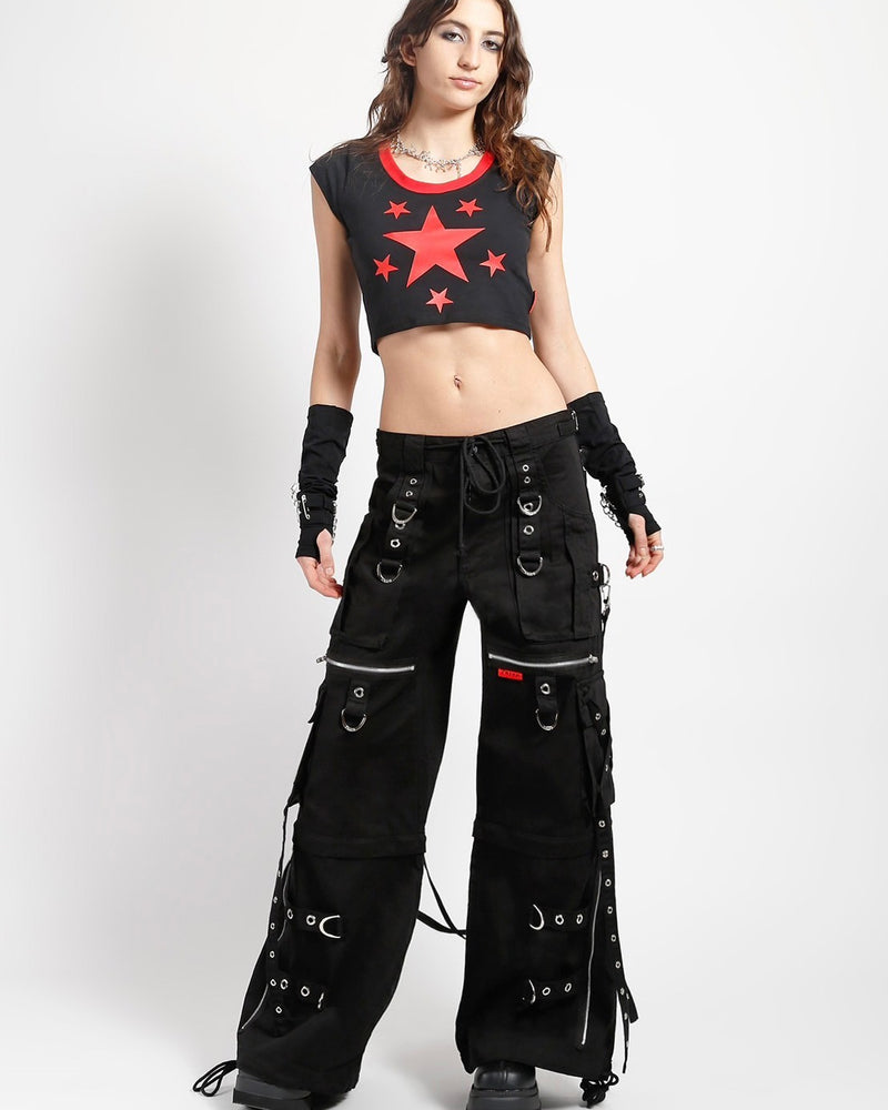 【TRIPP NYC】X-STRAP ZIP OFF PANT[AF7144M] / 【トリップ エヌワイシー】２wayベルトストラップジップオフボンテージパンツ