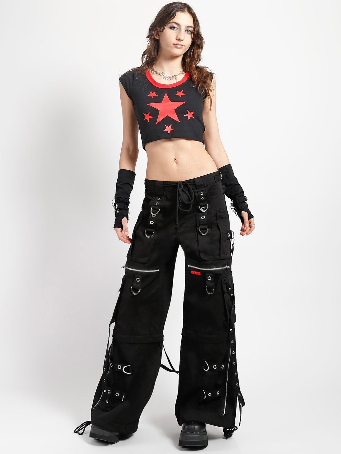 【TRIPP NYC】X-STRAP ZIP OFF PANT[AF7144M] / 【トリップ エヌワイシー】２wayベルトストラップジップオフボンテージパンツ