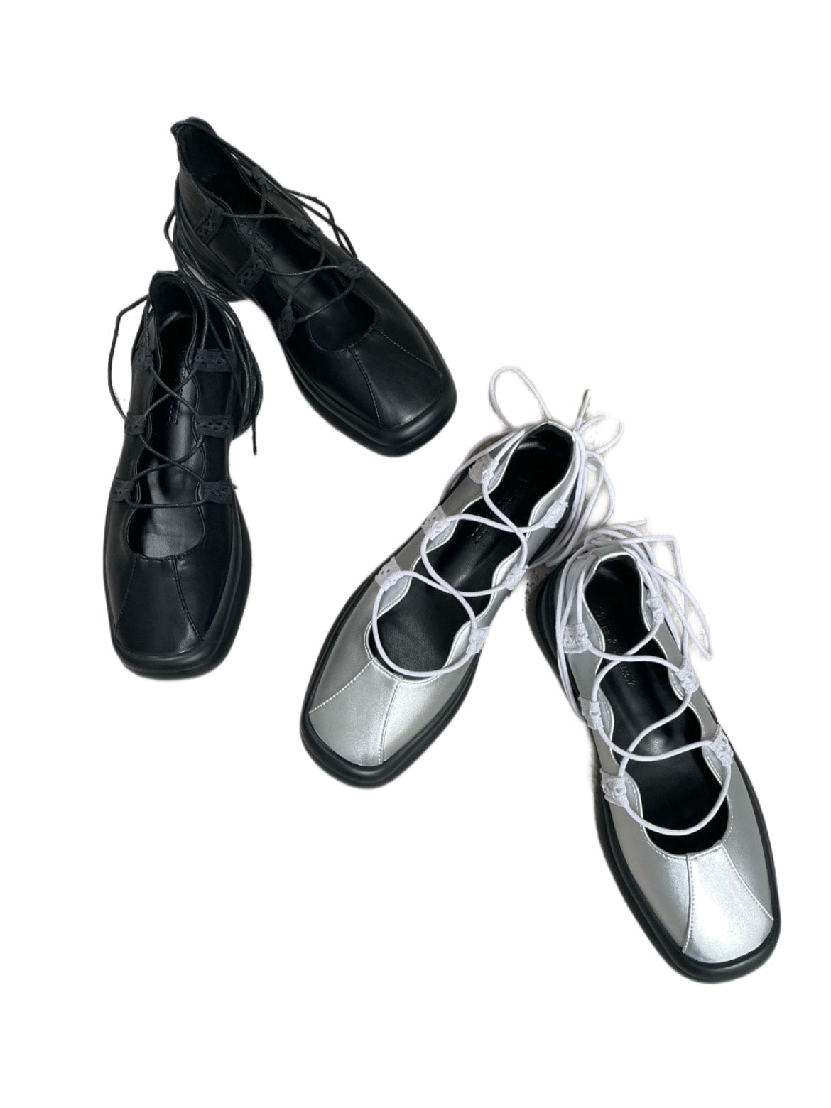 受注制【nmtc +】ribbon shoes (2color)