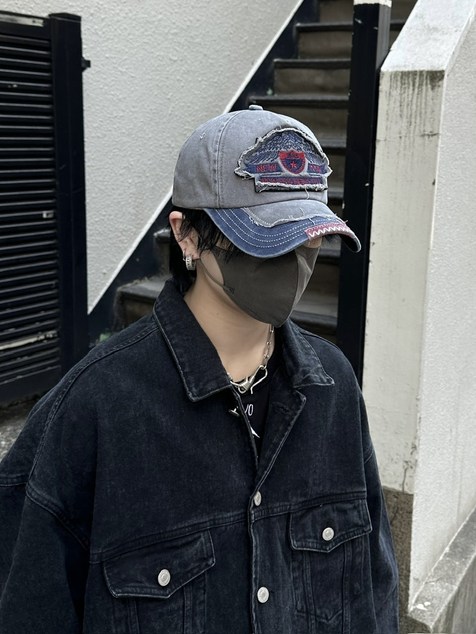 大阪店WEB限定【Chikashitsu +】vintage design cap (3color)