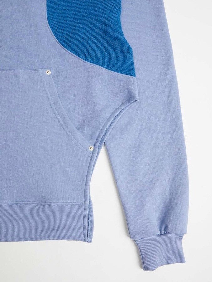 【DILETTANTISME】KNIT BLOCK HOOD T