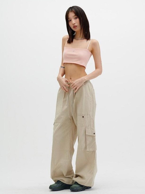 【runningHIGH】LOGO EMBROIDERY TUBE TOP