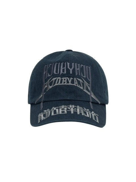 【AJOBYAJO】Arch Logo Washed Cap