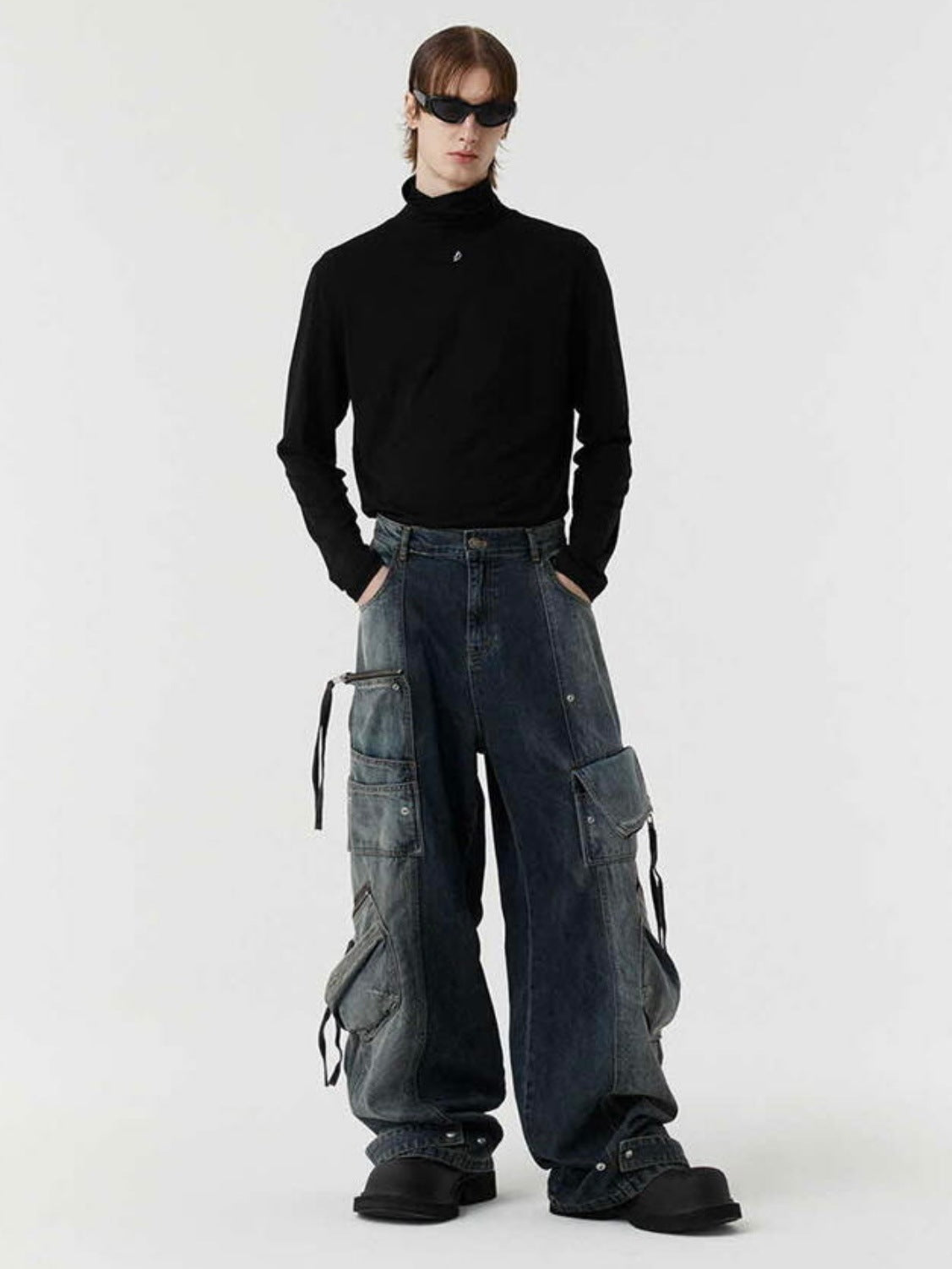 DNSR】twoface multi cargo denim pants – PRESSING WEB SHOP