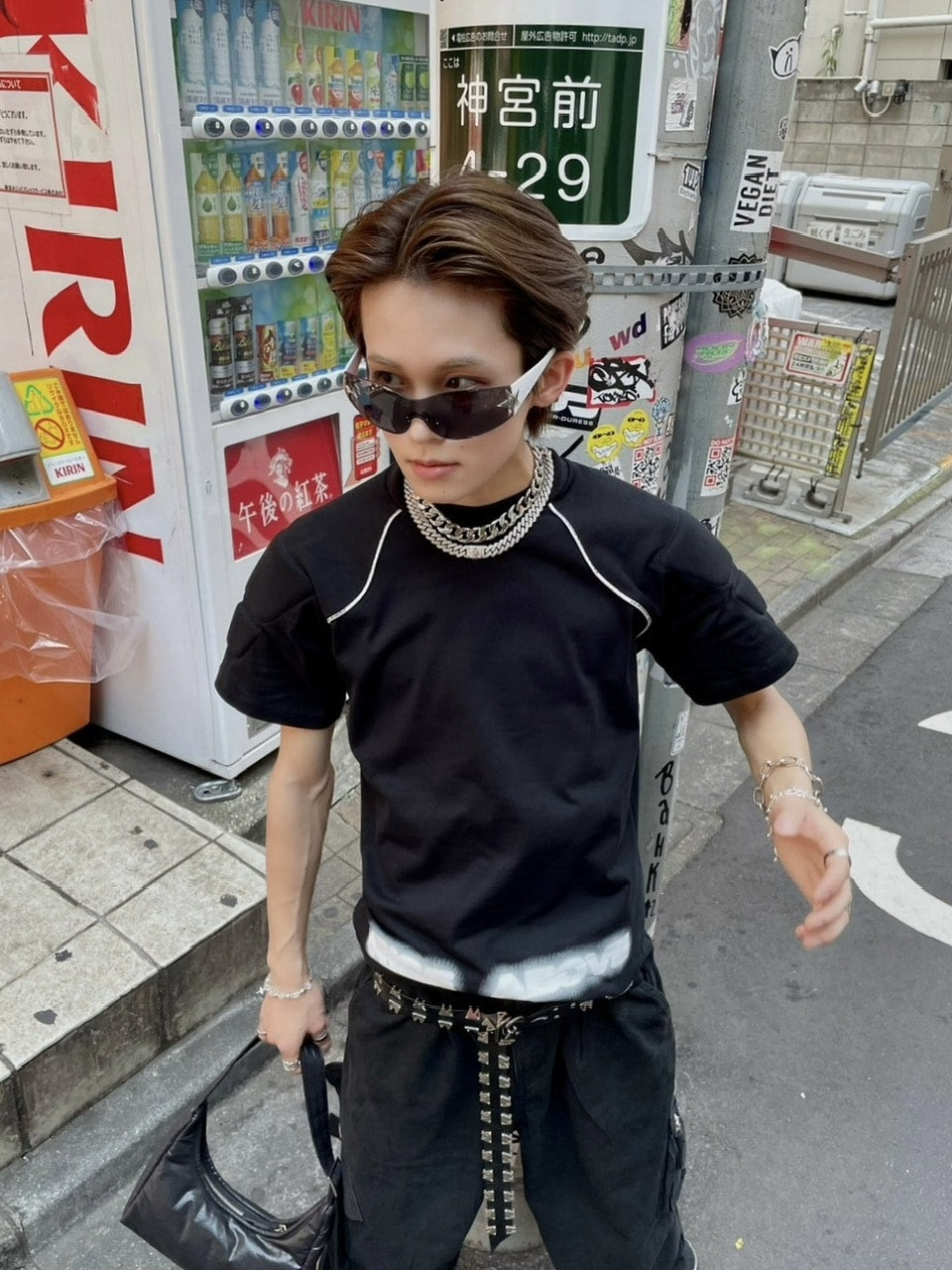 受注制【Never mind the XU】star goggles glasses (2color)