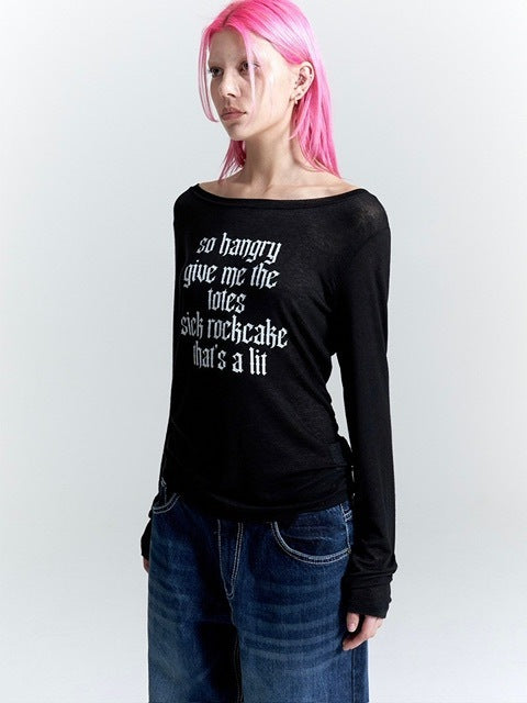 【ROCK CAKE】Funk Mesh Top