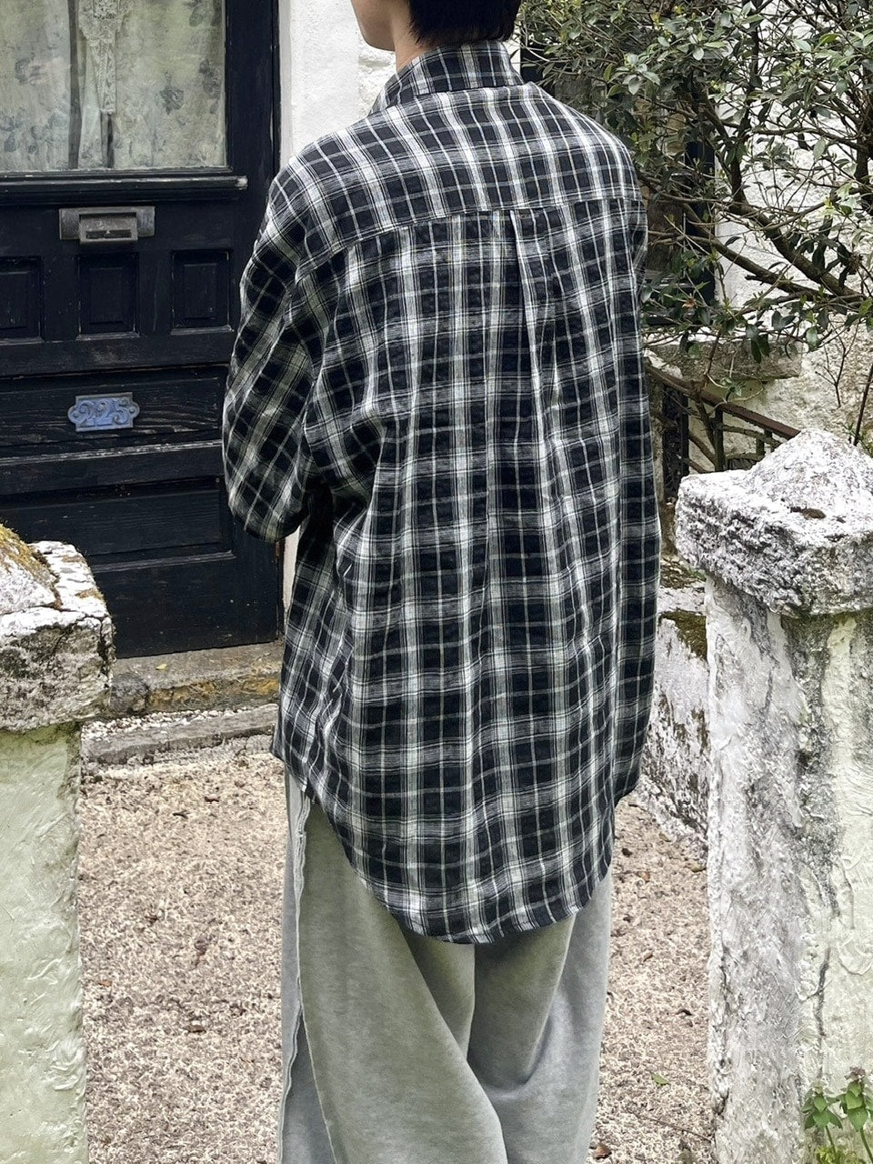 受注制【youll】tartan check shirt (4color)