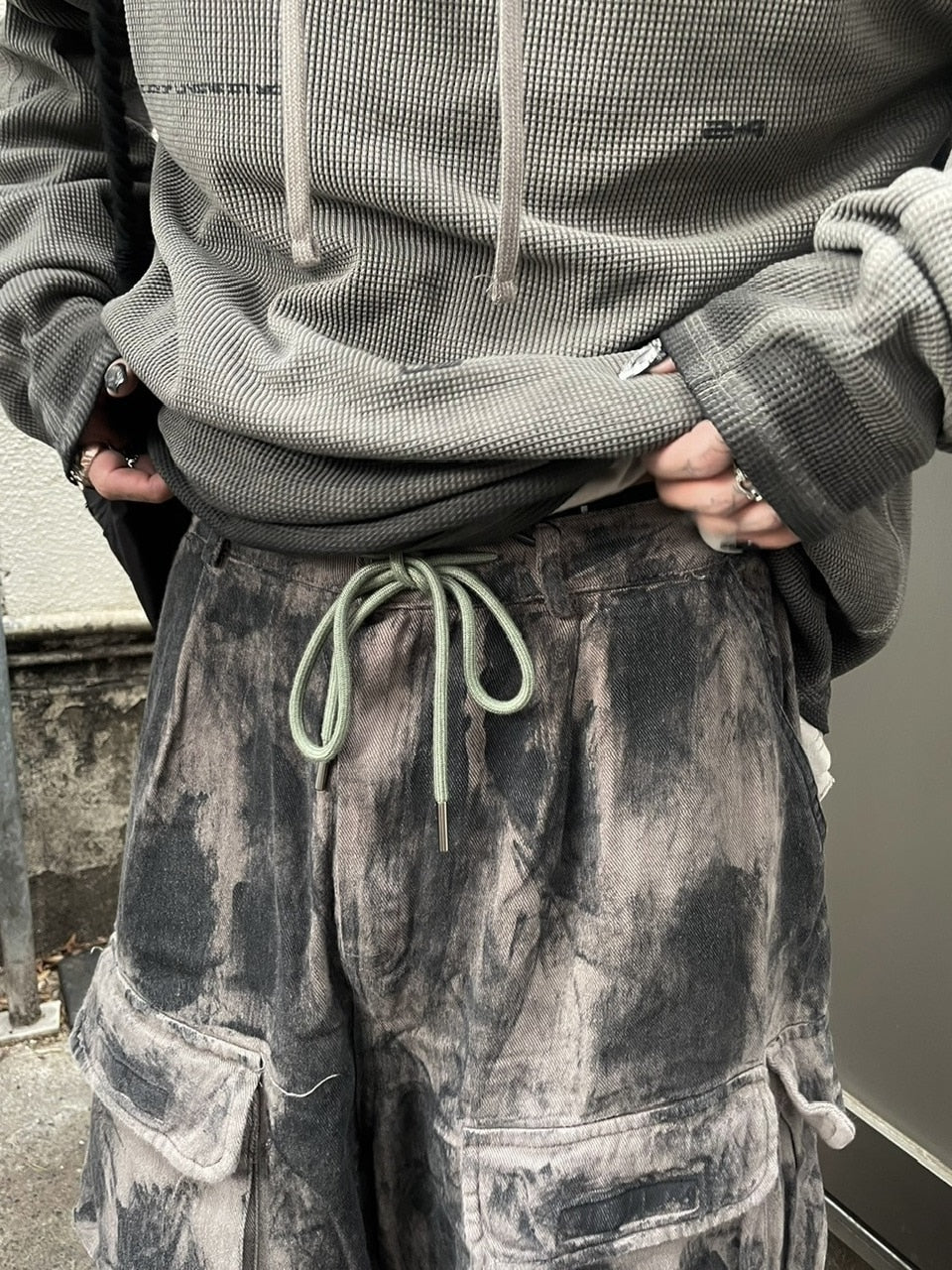 Never mind the XU】pocket cargo denim pants 4 / 【ネバーマインドザ