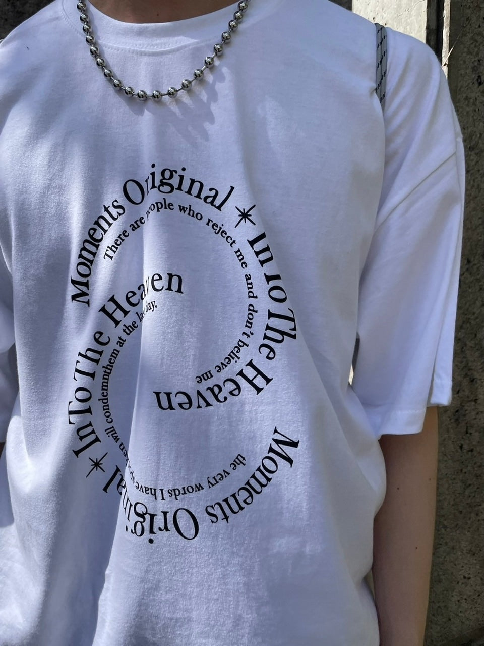 受注制【Chikashitsu +】logo graphic t-shirt 2 (3color) / 【チカシツプラス】グラフィックロゴプリント半袖Tシャツ