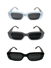 受注制【Chikashitsu +】square frame sunglasses 3 (3color) / 【チカシツプラス】スクエアフレームサングラス