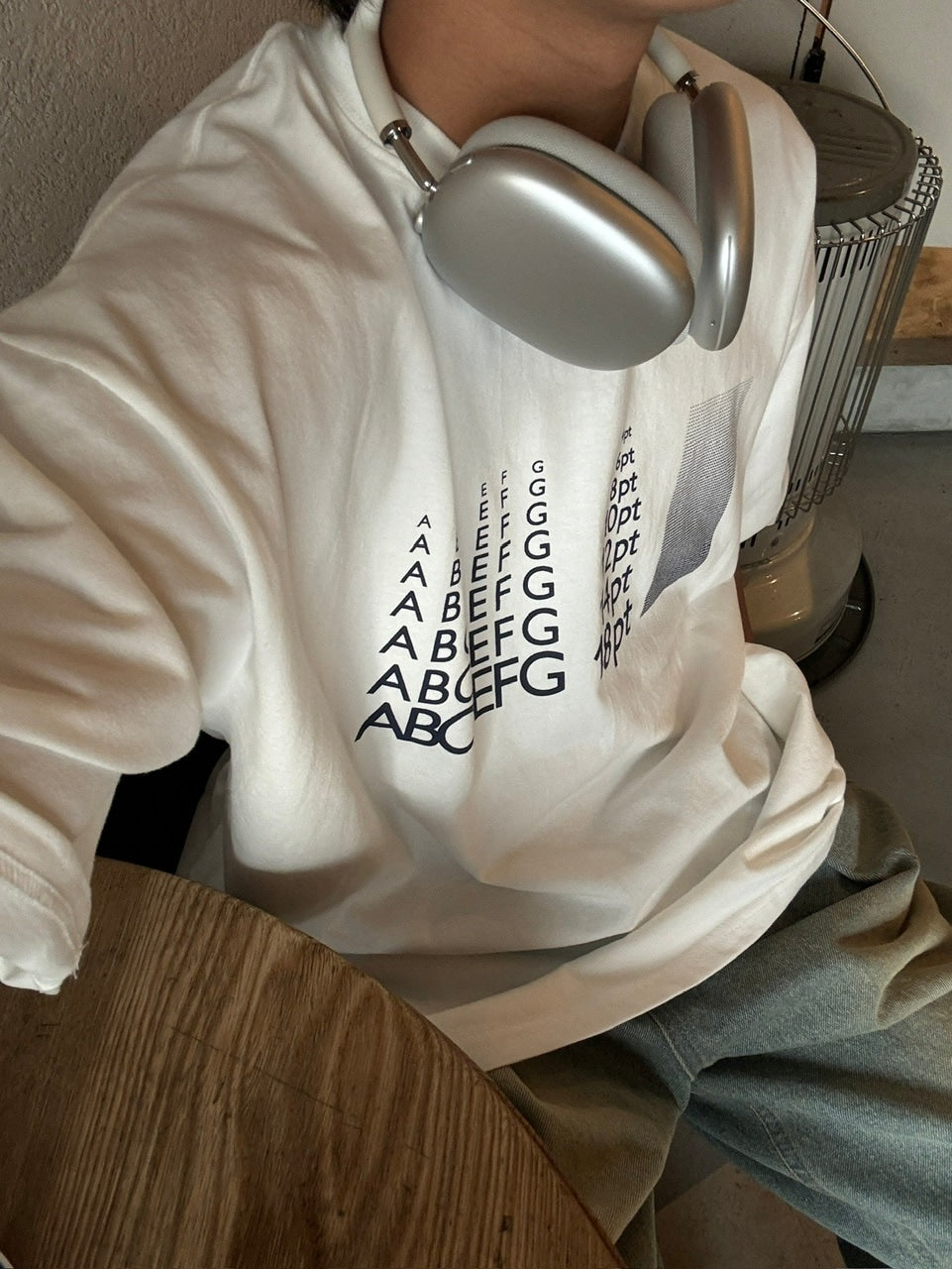 受注制【RENOL】point size tee