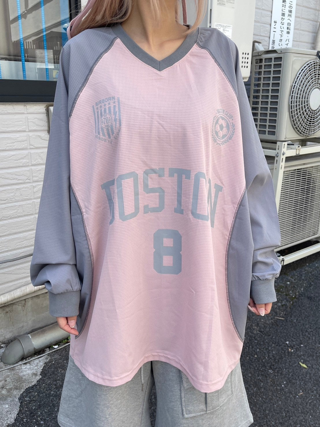 受注制【nmtc +】sports raglan long sleeve tee