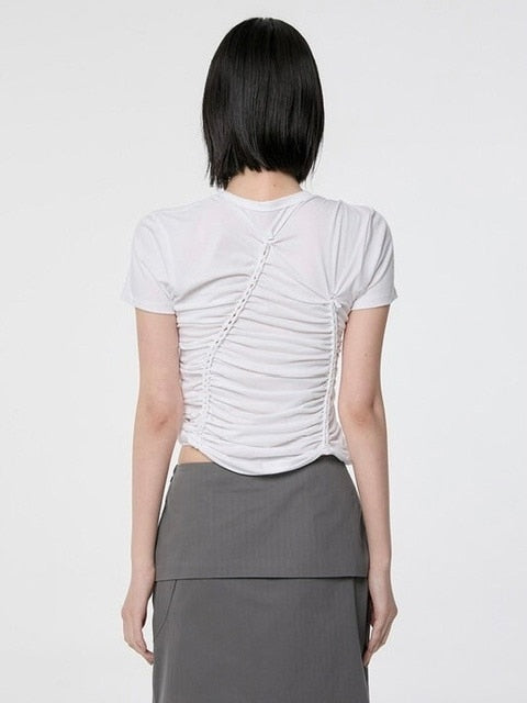 【FLAREUP】Handmade Twisted T-Shirt