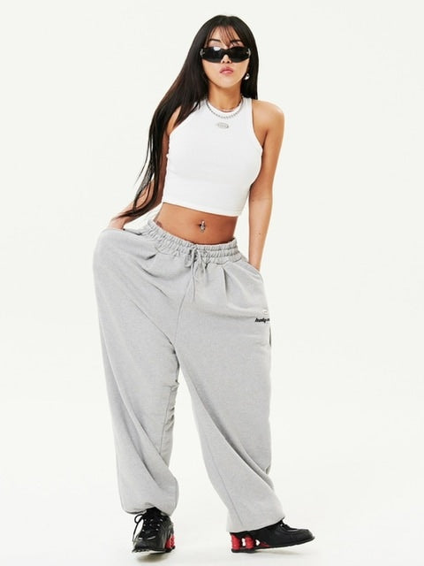 【HOLY NUMBER 7】Women's Dancer Crop Tank Top / 【ホーリーナンバーセブン】ダンサークロップロゴプリントタンクトップ