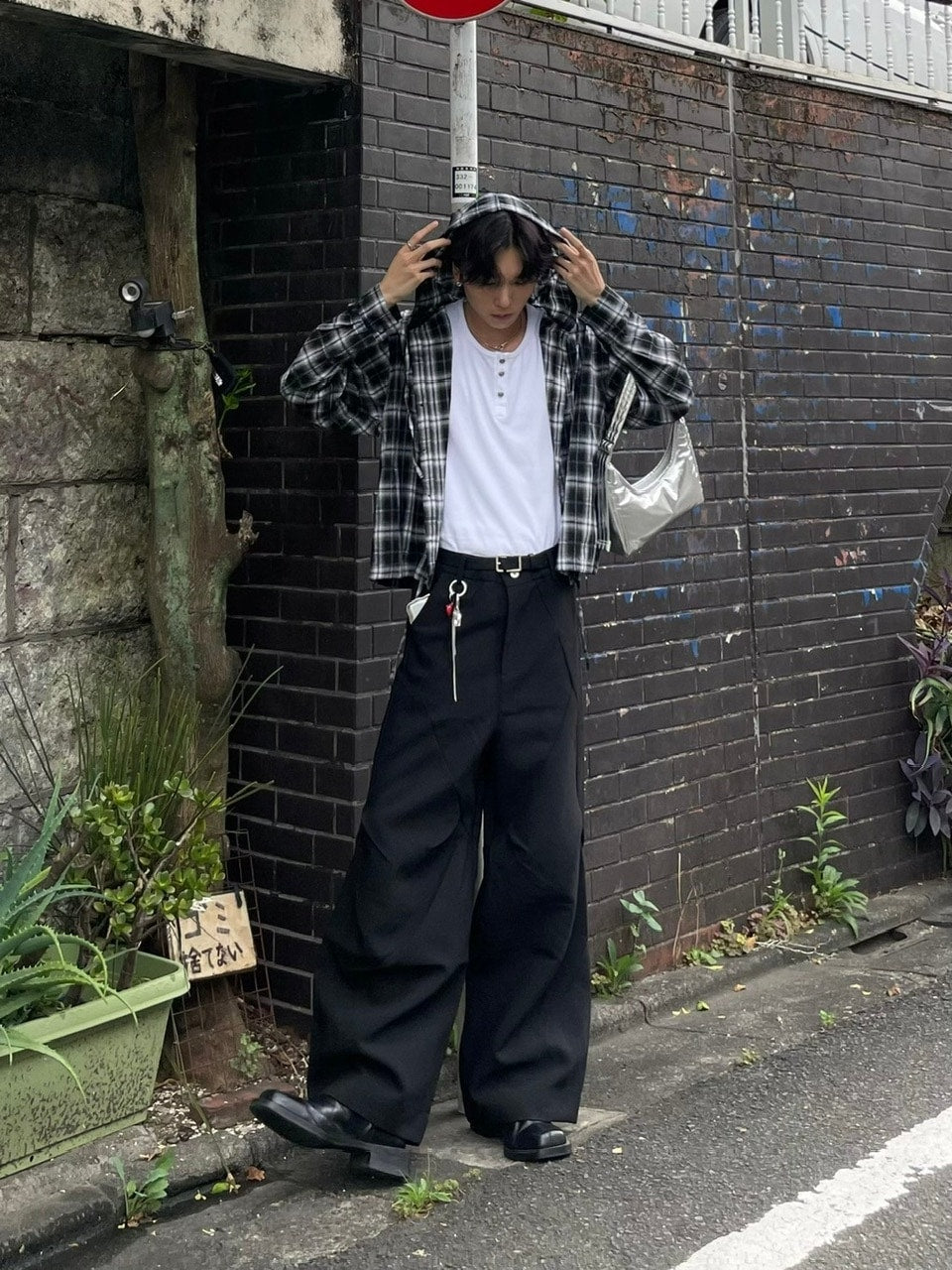 Chikashitsu +】henry neck sleeveless (3color) – PRESSING WEB SHOP