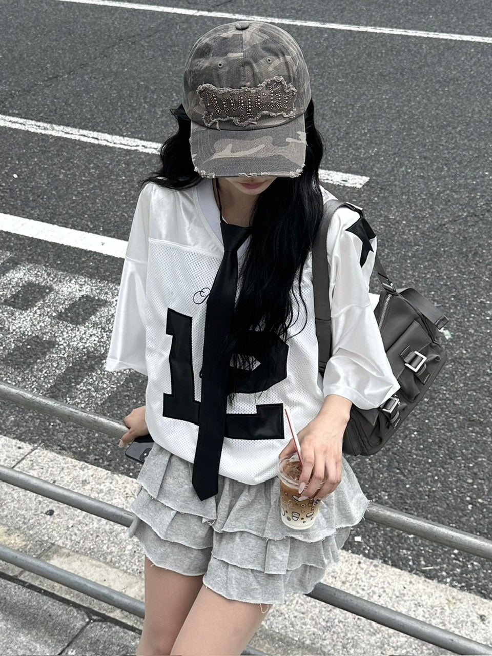 受注制【Never mind the XU】leather necktie