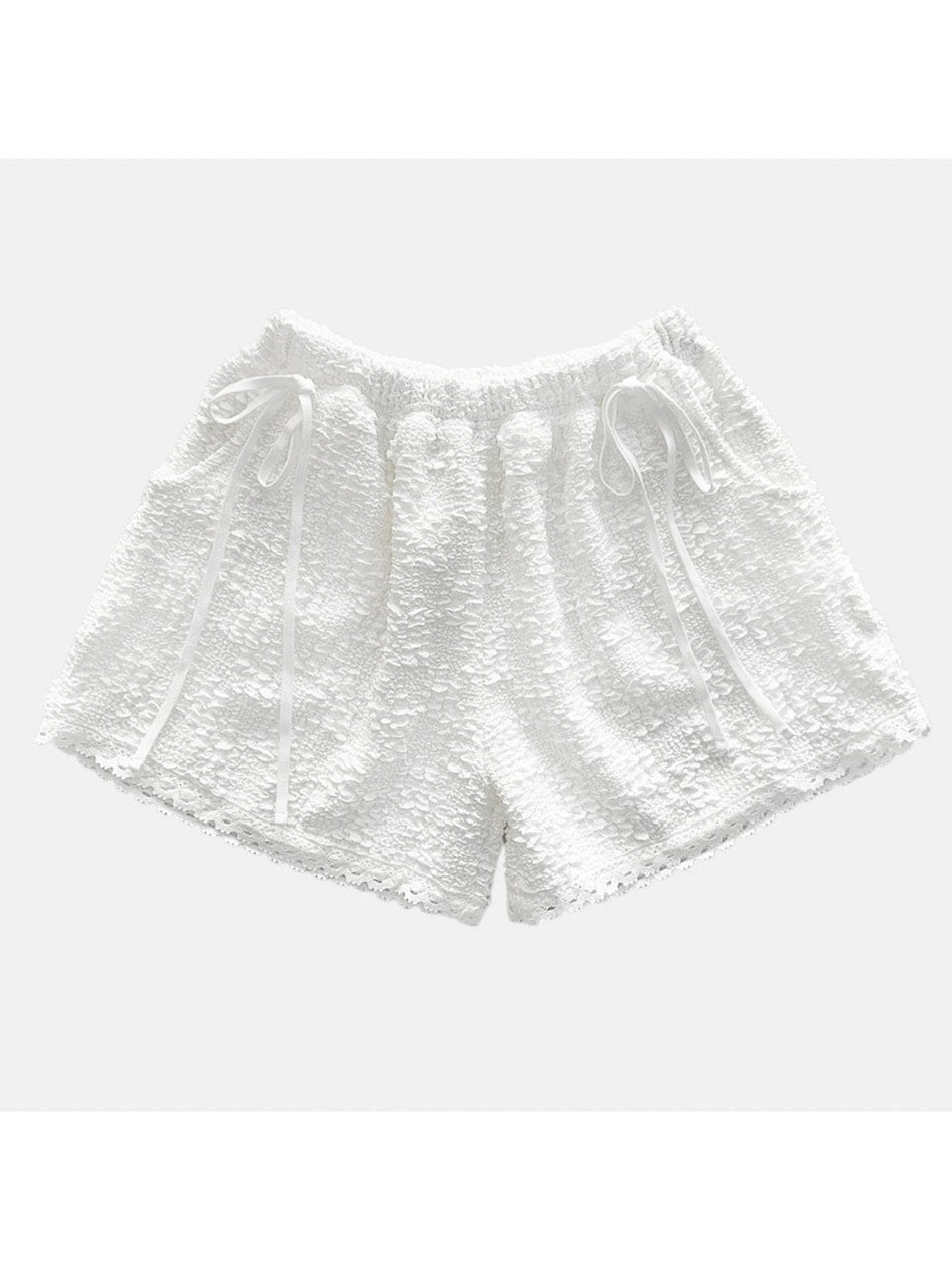 【HOLY NUMBER 7】Lace banded short pants