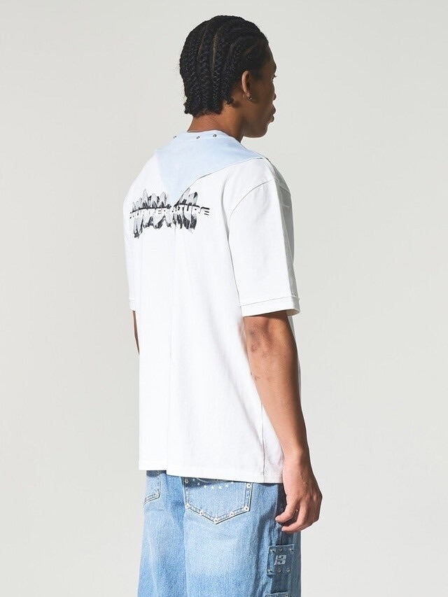 【RESURRECTION13】Neck Remake T Shirt