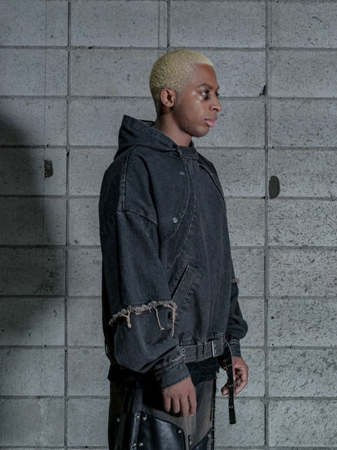 【DIG YOUR OWN GRAVE】DENIM PULLOVER (2color)