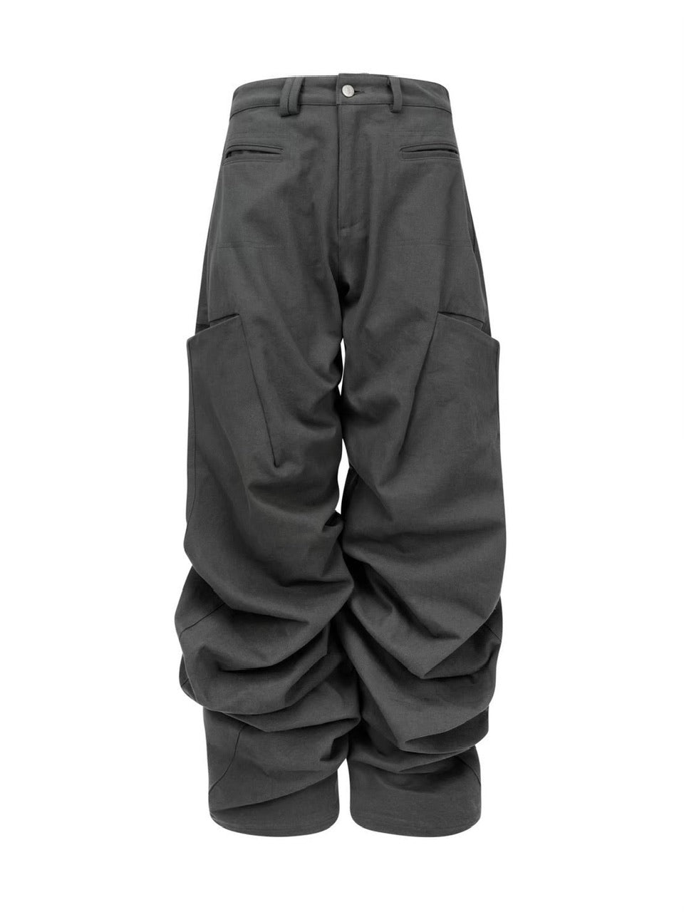【NACHE】PINTUCK WIDE PANTS (UNISEX)