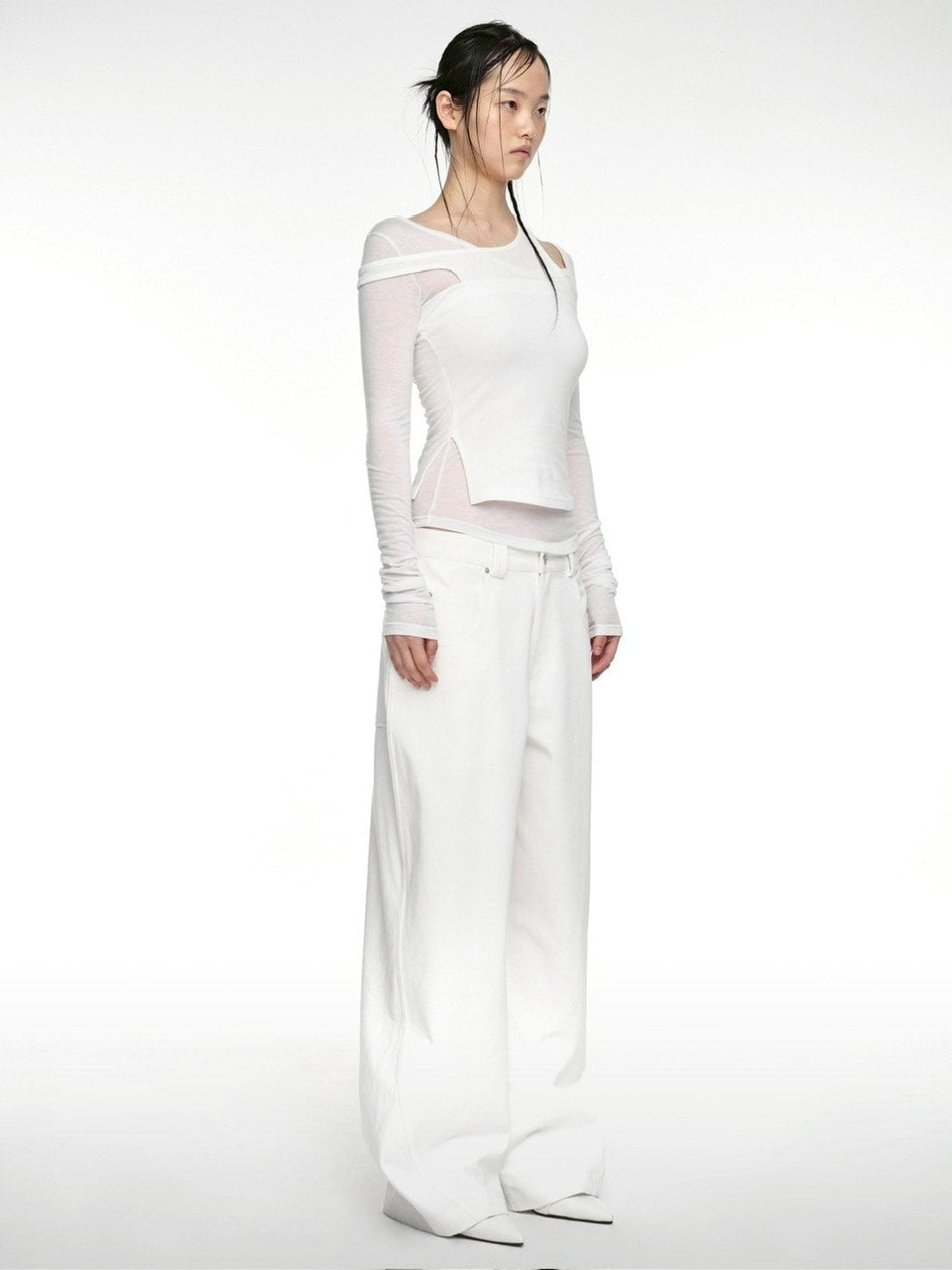 【NACHE】MIXED LAYERED LONG SLEEVE