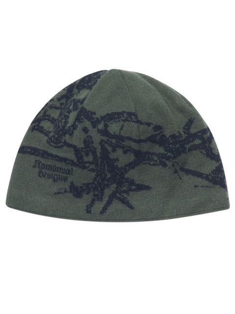 【NOMANUAL】GRAPHIC JACQUARD BEANIE