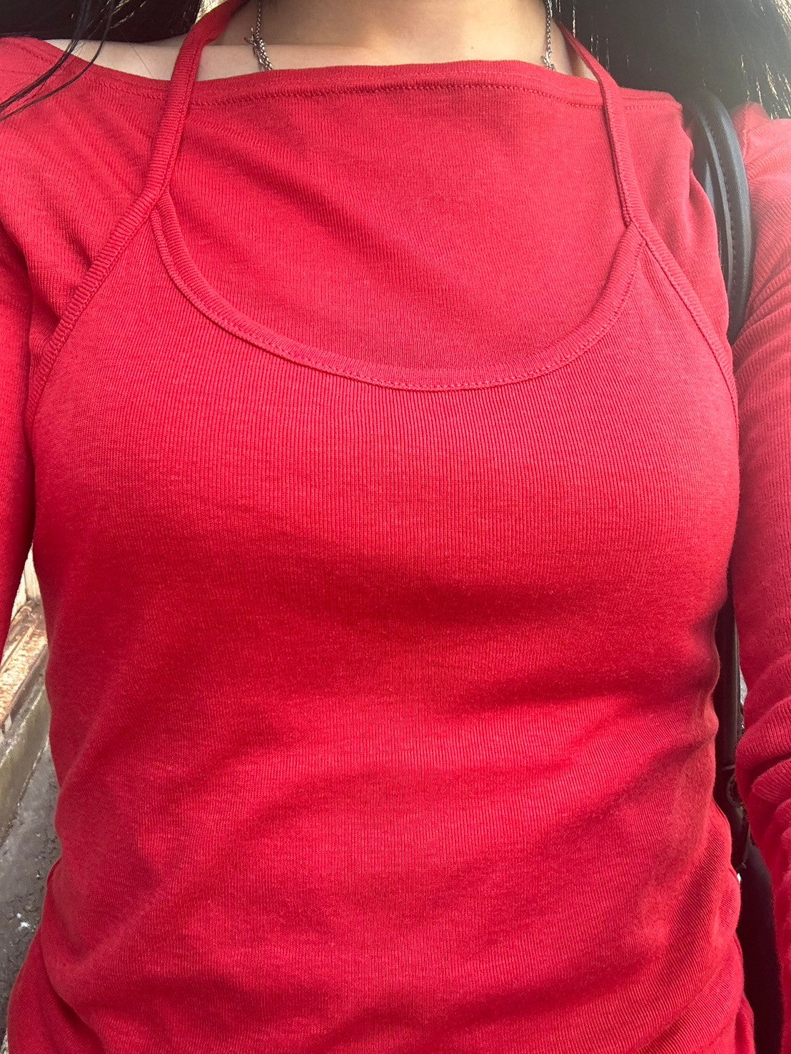 【oaks】2-piece layered long sleeve (3color)