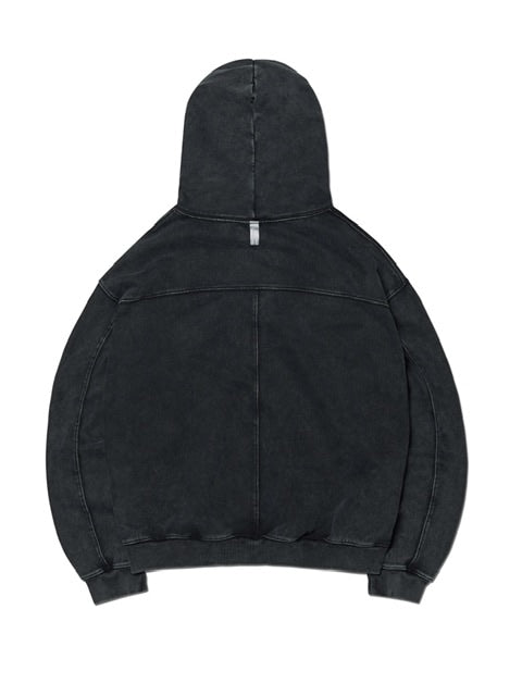 【NOMANUAL】M.L HOODED ZIP-UP / 【ノーマニュアル】ジップアップ長袖パーカー