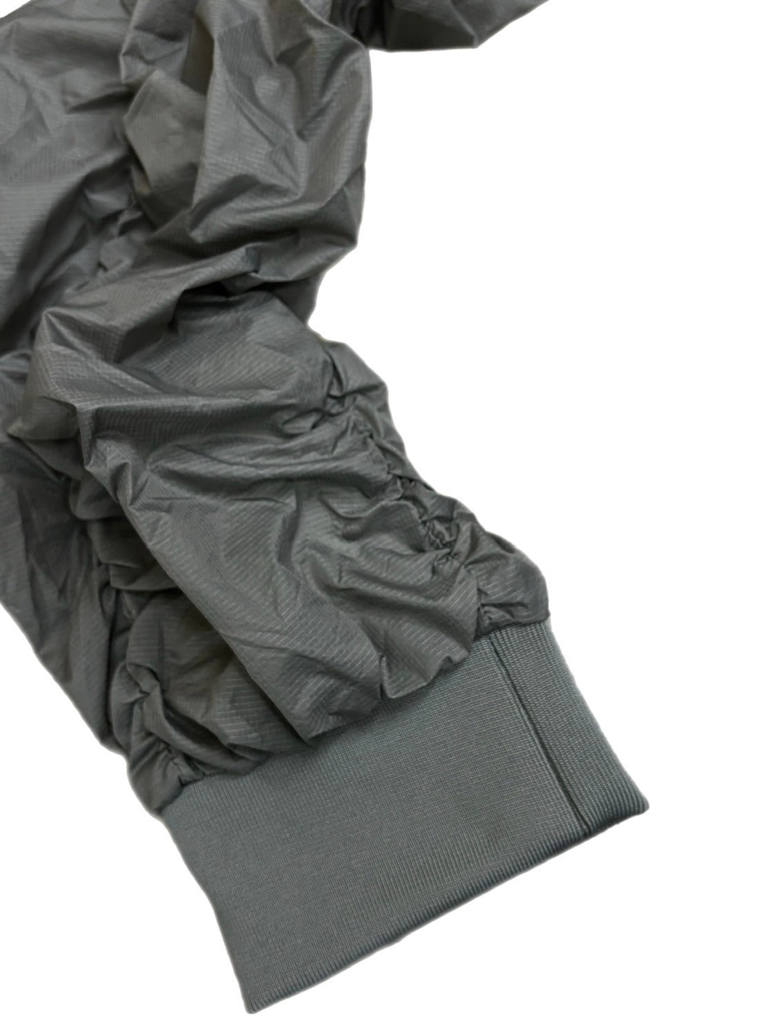 受注制【oaks】shirring design nylon jacket (3color)