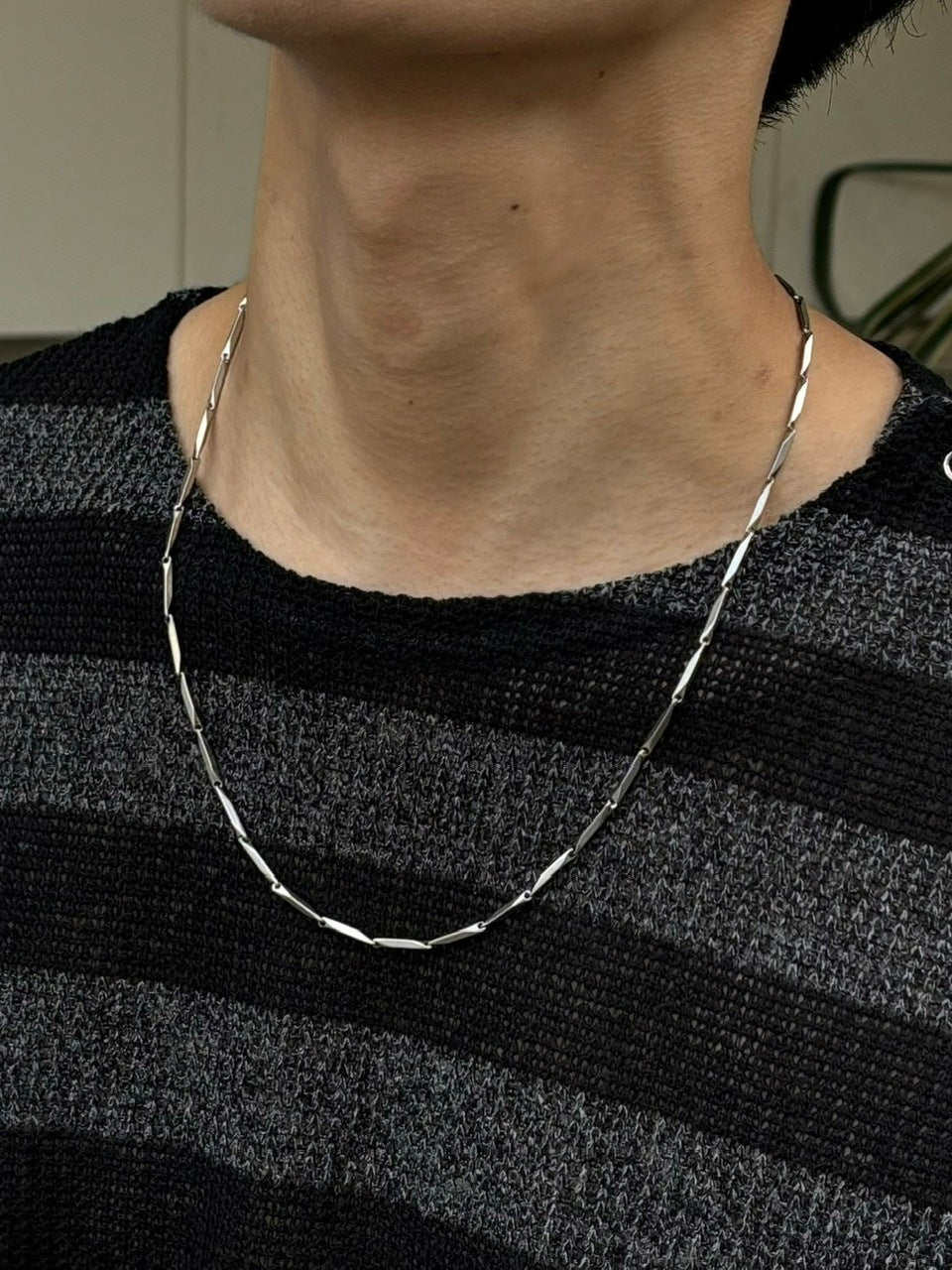 受注制【Chikashitsu +】attachment chain necklace