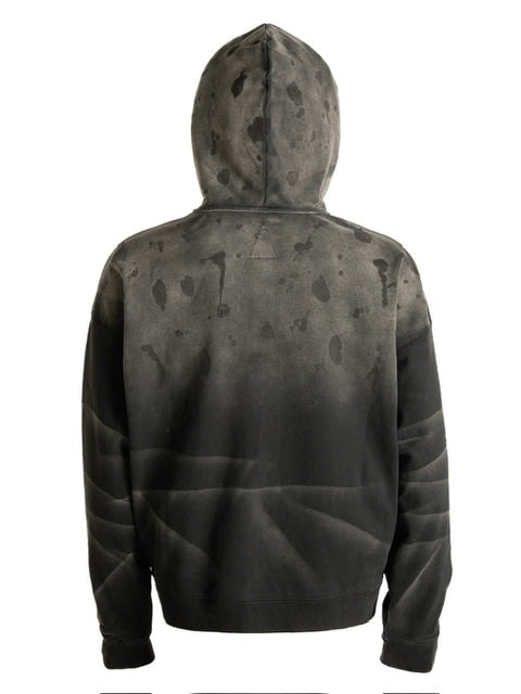 【The Boy Has No Patience】ECLIPSE OF BLOOD MOON RAIN STAINED HOODIE