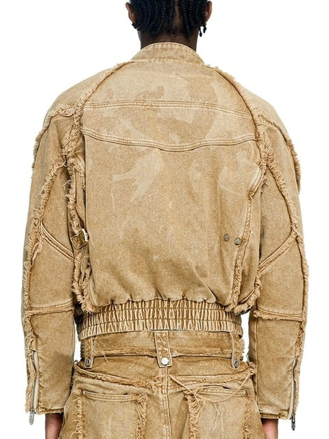 【The Boy Has No Patience】DISCIPLE BIKER DENIM JACKET