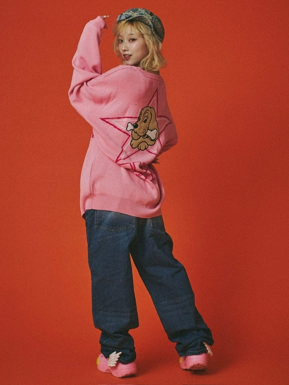 【GALFY】星のガルフィーニット / 【ガルフィー】ロゴ長袖セーター