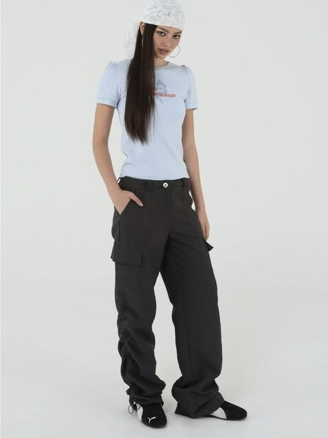 【Uglyshadow】OFFICIAL STRING CARGO PANTS