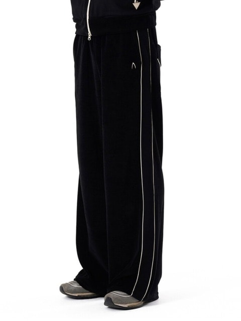 【AAKAM】Western Piping Track Pants