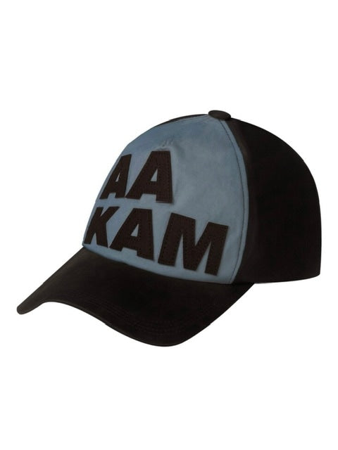 【AAKAM】Leather Patch Ball Cap
