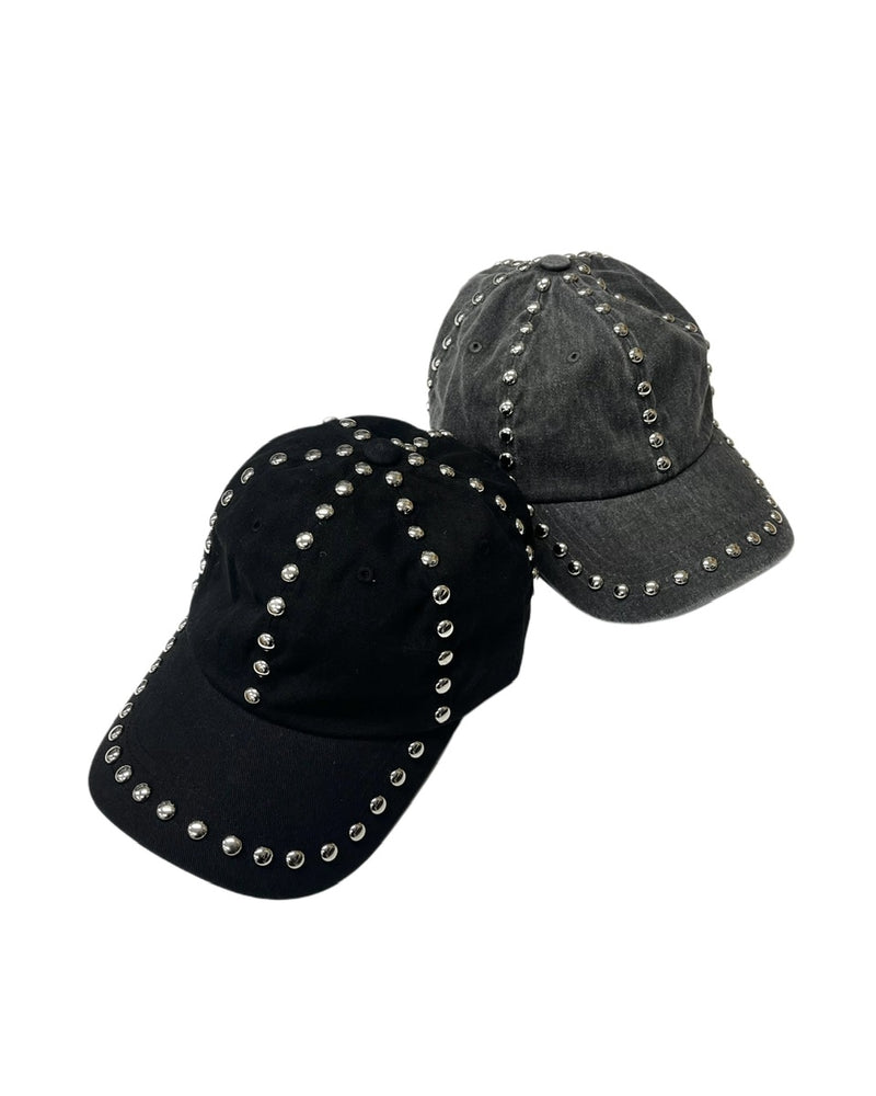 受注制【Never mind the XU】studs cap (2color)