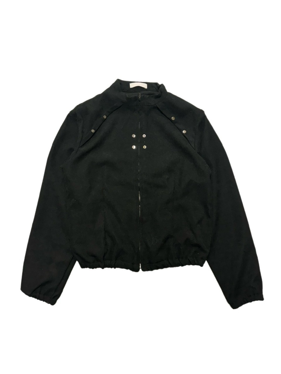 受注制【oaks】cropped stats suede jacket (2color)