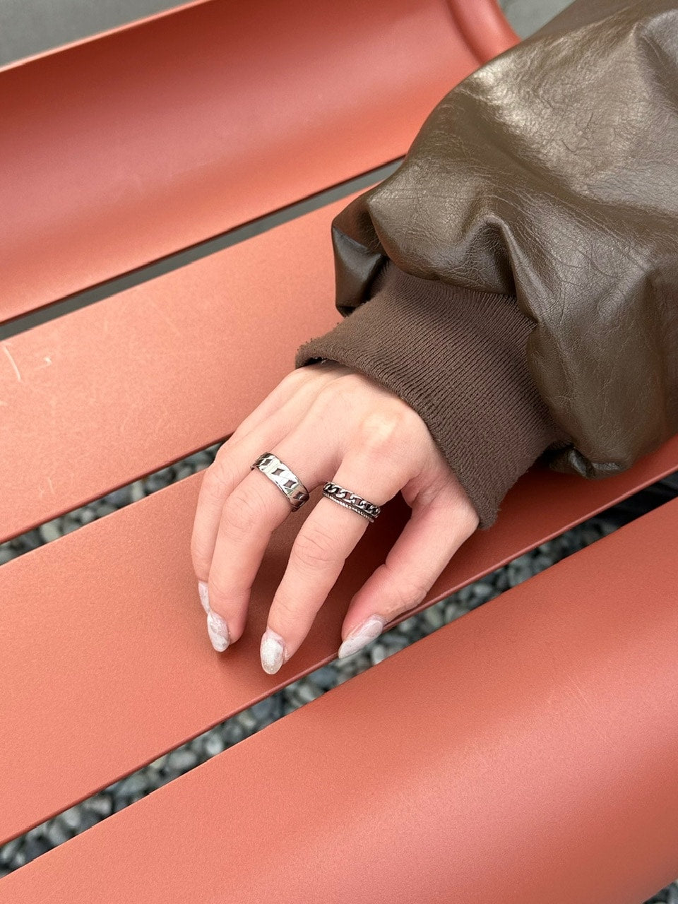 受注制【Chikashitsu +】design ring 32