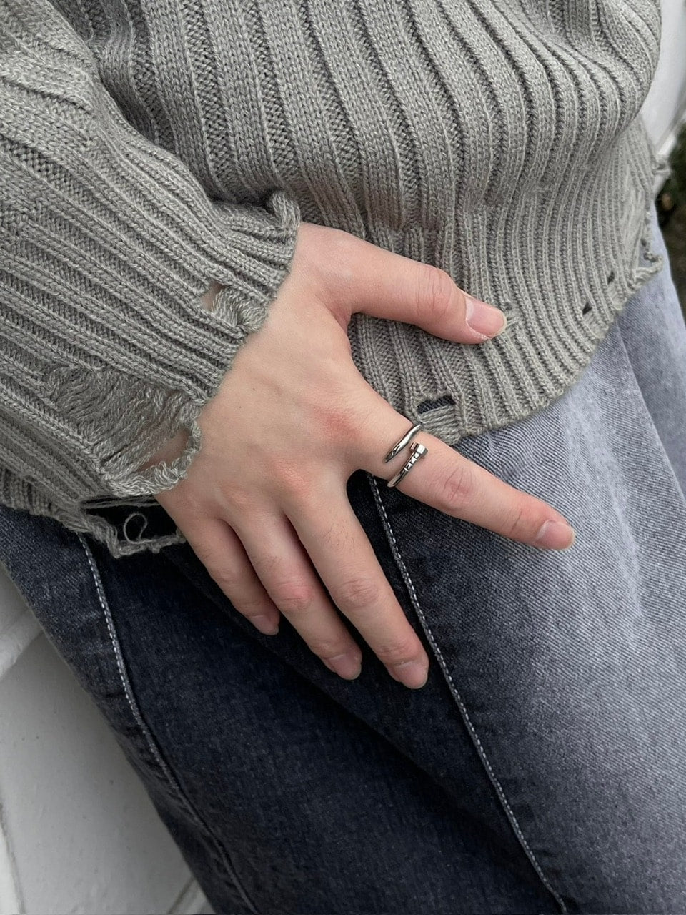 受注制【Chikashitsu +】design ring 33