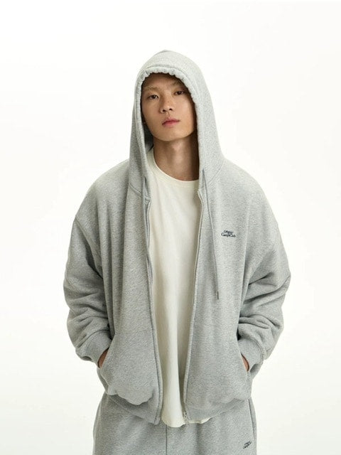 【TGNS】Set Cardigan Hooded Sweatshirt