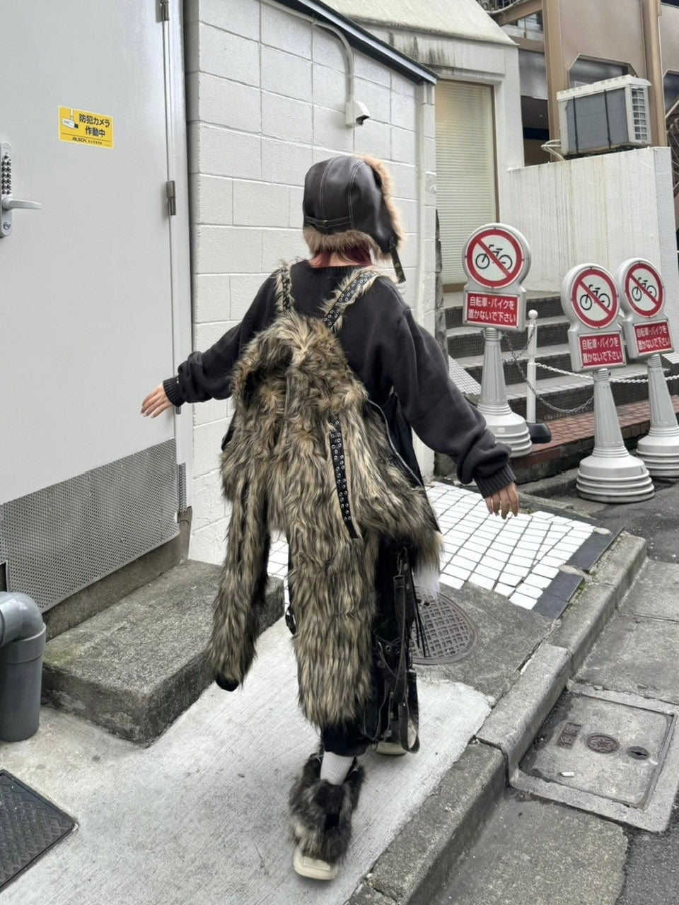 受注制【Never mind the XU】leather flight cap (2color)