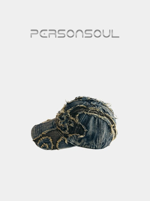 【PERSONSOUL】Symbol Stain Cap